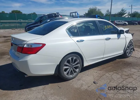 2015 Honda Accord Sport из США, поврежденный, VIN 1HGCR2F51FA021803